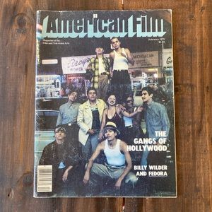 American Film movie magazine - Vintage February 1979 - Gangs of Hollywood